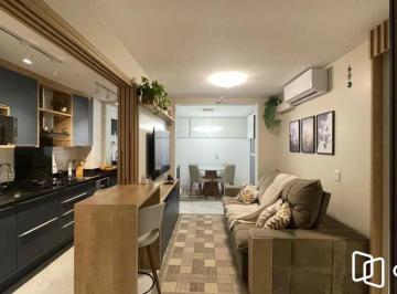 Apartamento · 70m² · 2 Quartos · 1 Vaga · Apartamento com 02 quartos e 01 vaga fixa no Bairro Morro Santana