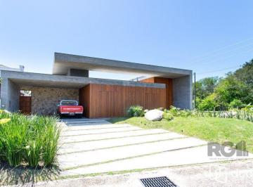 Casa · 389m² · 4 Quartos · 4 Vagas · A Casa Le Mans, uma residência térrea de esquina com 389,48m2 de área coberta