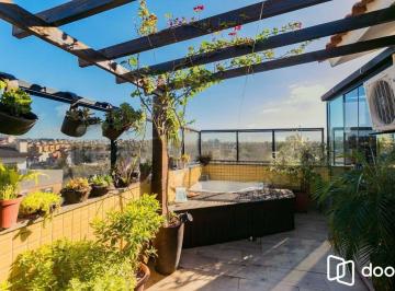 Apartamento · 187m² · 3 Quartos · 4 Vagas · Cobertura com 3 dormitórios, terraço e 4 vagas