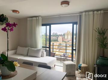 Apartamento · 47m² · 1 Quarto · 1 Vaga · VENDA APARTAMENTO 1 QUARTO LIVING COM SACADA DECORADO ANDAR ALTO ENSOLARADO 1 V