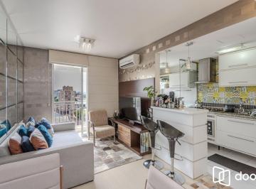 Apartamento · 59m² · 2 Quartos · 1 Vaga · Belíssimo apartamento 100% mobiliado e decorado!!