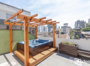 Apartamento · 129m² · 2 Quartos · 1 Vaga · Cobertura com 2 quartos, Jacuzzi, Área gourmet e vaga coberta bairro Rio Branco
