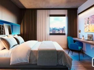 Apartamento · 20m² · 1 Quarto · Cota de hotel no Park Plaza Grêmio – Andar Alto e Vista - Moinhos de Vento