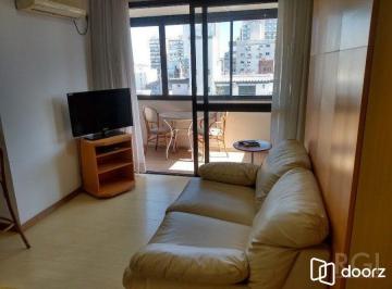 Apartamento · 48m² · 1 Quarto · 1 Vaga · VENDO APARTAMENTO UM DORMITORIO BOM FIM ELEVADOR 1 VAGA