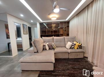 Apartamento · 75m² · 3 Quartos · 1 Vaga · Apartamento mobiliado, 3 dormitórios tranformado em 2 com 1 suite, 75m², 1 vaga,