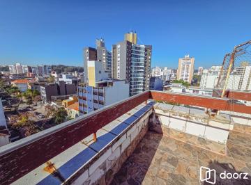 Apartamento · 134m² · 2 Quartos · 2 Vagas · COBERTURA NO MENINO DEUS - 2 DORM, 2 BANH, 2 VAGAS COBERTAS - VISTA PANORÂMICA