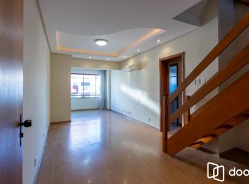 Apartamento · 147m² · 2 Quartos · 2 Vagas · COBERTURA 2 QUARTOS, 2 VAGAS INDIVIDUAIS ESCRITURADAS, ELEVADOR - BAIRRO SANTO A