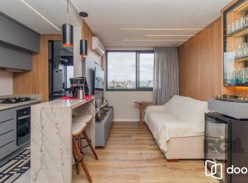 Apartamento · 58m² · 2 Quartos · 1 Vaga · 2 dormitórios, com suíte semi mobiliado