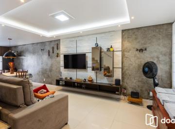 Casa · 96m² · 2 Quartos · 2 Vagas · Sobrado com 2 suites e 2 vagas de garagem - Bairro Guarujá