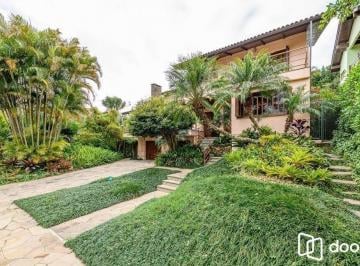 Casa · 420m² · 5 Quartos · 6 Vagas · Casa de Alto Padrão em Condomínio Fechado na Zona Sul de Porto Alegre