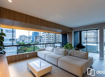 Apartamento · 113m² · 1 Quarto · 1 Vaga · Cobertura, com 113m² privativos, 1 suíte