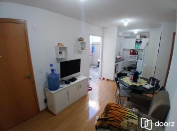 Apartamento · 51m² · 1 Quarto · 1 Vaga · Apartamento térreo 1 dormitório PNE no o bairro Cecília, Viamão - Residencial Po