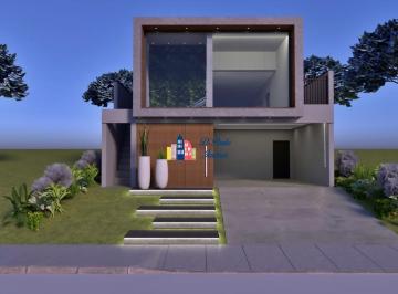 Foto 01 · Casa de luxo em condomínio: 4 quartos, 2 suítes, 2 salas, 4 banheiros, 4 vagas de garagem, 180 m² em