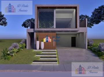 Foto 01 · Casa de luxo em condomínio: 4 quartos, 2 suítes, 2 salas, 4 banheiros, 4 vagas de garagem, 180 m² em