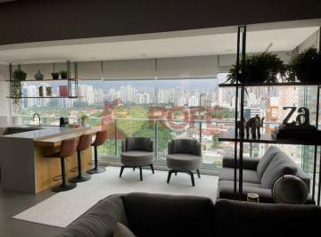 Apartamento · 132m² · 3 Quartos · 3 Vagas · Apartamento Mobiliado com 3 suites, 132 m² para venda ou Locação