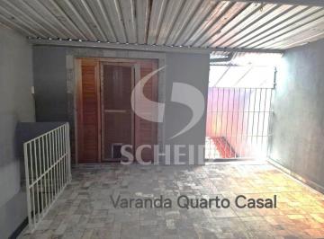 Casa · 160m² · 2 Quartos · 2 Vagas · Sobrado 160m2 no Campo Grande, com 2 quartos/1 suite, cozinha, sala, quintal, 3 banheiros e 2 vagas