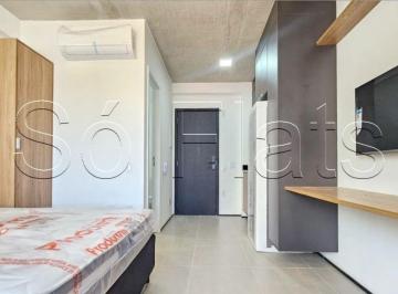 Apartamento · 27m² · 1 Quarto · Studio no Brooklin, flat disponível para locação com 27m² e 01 dormitório.