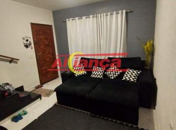 Casa · 110m² · 3 Quartos · 1 Vaga · Sobrado com 110m² à locação, 3 quartos, 1 vaga no Parque continental II - Guarulhos/SP