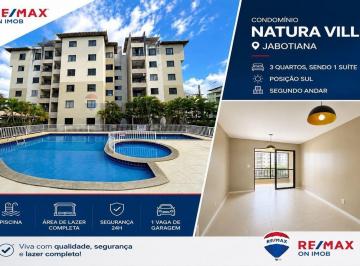 Apartamento · 64m² · 3 Quartos · Apartamento com 3 quartos à venda no Condomínio Natura Ville, Bairro Jabotiana, Aracaju/SE - Vista l