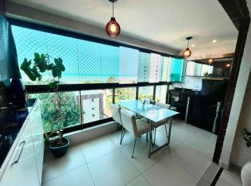Apartamento de 3 quartos, Jaboatão dos Guararapes · Vendo Apto reformado e decorado 2QTS(3) 2VGS - 97m2 - Candeias - a 50m do Mar