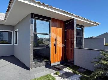 Casa · 554m² · 2 Quartos · 1 Vaga · Casa Geminada Nova com Suíte e Amplo Terreno em Guarda do Cubatão - Palhoça/SC