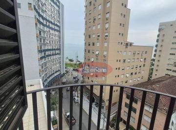 2d5fff2df9da18a907ad3ff2dbb46d3c4ec75b45 · Apartamento com 1 dormitório à venda, 33 m² por R$ 480.000,00 - Ponta da Praia - Santos/SP