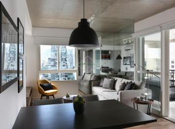 Apartamento · 63m² · 2 Quartos · 1 Vaga · Condomínio GEO Berrini | Brooklin | 63 m² | 1 suíte | 1 vaga e mobiliado