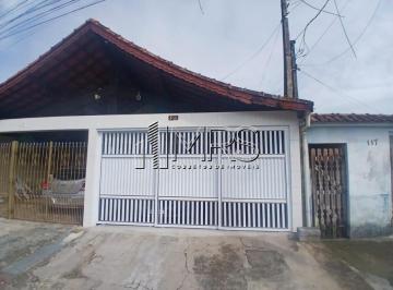 Casa · 125m² · 2 Quartos · 2 Vagas · Espaçosa Casa Geminada à Venda em Princesa, Praia Grande - 2 Quartos
