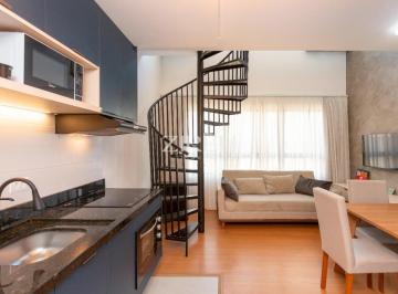 Apartamento · 45m² · 1 Quarto · RISE URBAN HABITAT | APARTAMENTO DUPLEX MOBILIADO PARA LOCAÇÃO NO ÁGUA VERDE