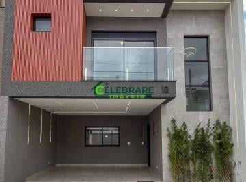 Casa · 144m² · 3 Quartos · 2 Vagas · SOBRADO DE COND.NO COSTEIRA EM SJDP!! 03 QTOS,SUÍTE,SACD,CHURRS