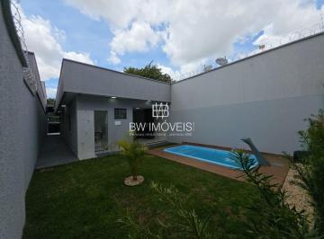 Casa · 135m² · 3 Quartos · 4 Vagas · Casa 3Q 1 suíte, Jd Helvécia, 135m² construído, Piscina aquecida, A poucos metros da Av Rio Verde
