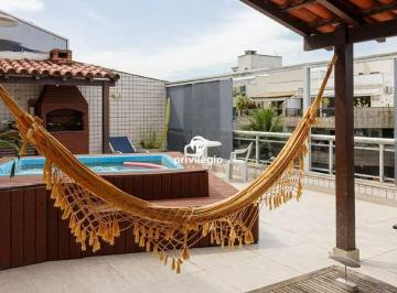 Apartamento · 179m² · 4 Quartos · 2 Vagas · Cobertura Duplex à venda no Recreio (Frente) | 4 quartos, 1 suíte | 179m² | Piscina e Sauna