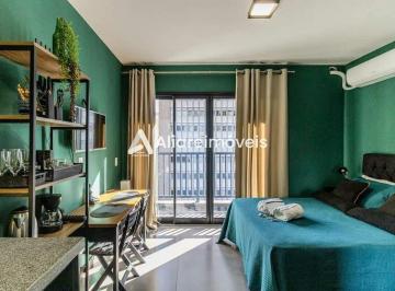 Apartamento · 22m² · 1 Quarto · Apartamento c/ 1 quarto, 22m², à venda no Condomínio DNA Paulistano, no bairro Centro, por 360.000,0