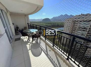 Apartamento · 78m² · 2 Quartos · 1 Vaga · Barra Peninsula Way Residence 2 quartos andar alto vista lagoa sol da manha