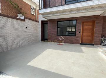 Casa · 234m² · 4 Quartos · 2 Vagas · Sobrado Triplex 4 suites - Ponta da Praia - Santos