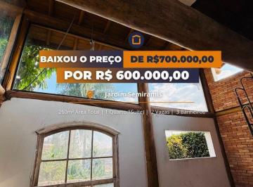 Casa · 200m² · 1 Quarto · Casa para venda em Jardim Semiramis de 200.00m² com 1 Quarto e 1 Suite