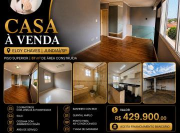 Casa · 87m² · 2 Quartos · 1 Vaga · Casa para venda em Parque Residencial Eloy Chaves de 87.00m² com 2 Quartos e 1 Garagem