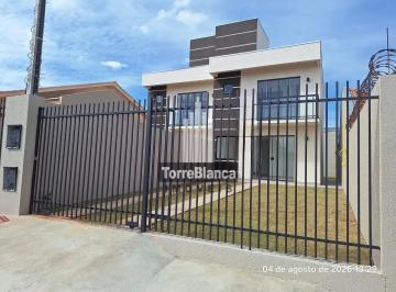 Casa · 82m² · 3 Quartos · 4 Vagas · Sobrado em Uvaranas, Ponta Grossa/PR de 82m² 3 quartos à venda por R$ 550.000,00