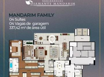 Apartamento · 336m² · 4 Quartos · 4 Vagas · Apartamento em Parque Baguaçu, Araçatuba/SP de 336m² 4 quartos à venda por R$ 3.100.000,00