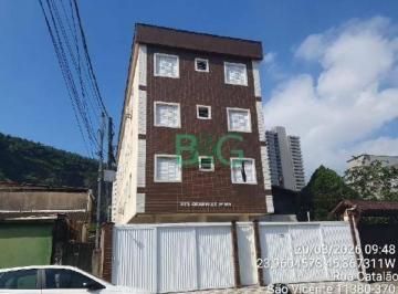 Apartamento · 42m² · 2 Quartos · Apartamento em Vila Voturua, São Vicente/SP de 42m² 2 quartos à venda por R$ 132.366,56