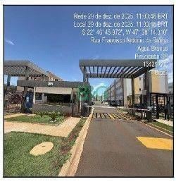 Apartamento · 45m² · 1 Quarto · 1 Vaga · Apartamento em Chácaras Água Branca, Piracicaba/SP de 45m² 1 quartos à venda por R$ 126.218,87