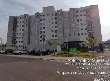 Apartamento · 42m² · 2 Quartos · 1 Vaga · Apartamento em Parque da Amizade (Nova Veneza), Sumaré/SP de 42m² 2 quartos à venda por R$ 146.953,0