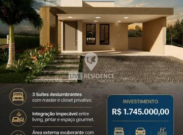 Casa · 265m² · 3 Quartos · 4 Vagas · Casa para venda em Condomínio Ville De France de 265.00m² com 3 Quartos, 3 Suites e 4 Garagens