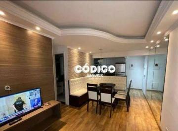 de79f21159c5a3e478f0bb568edd0405cafc7e16 · Apartamento com 3 dormitórios à venda, Parque do Sol, 63 m² por R$ 475.000 - Ponte Grande - Guarulh