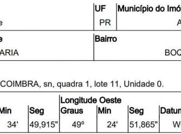Photo_0 ·
Chance única — Terreno no Boqueirao, Araucaria - PR, Nº 00, 456m² | Leilão