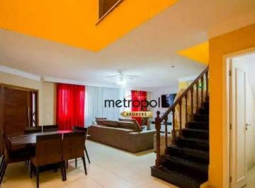 Sala · Sobrado com 4 dormitórios à venda, 396 m² por R$ 1.700.000,00 - Jardim Cristiane - Santo André/SP