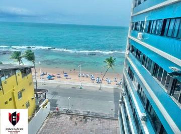 Apartamento de 3 quartos, Salvador · BARRA APARTAMENTO PÉ NA AREIA | VISTA MAR DESLUMBRANTE | 3 QUARTOS