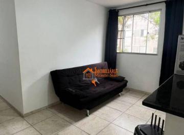 db1541f10ec3436bae14966d20bb53b74b688e6e · Apartamento com 2 dormitórios à venda, 45 m² por R$ 250.000,00 - Residencial Parque Cumbica - Guarul