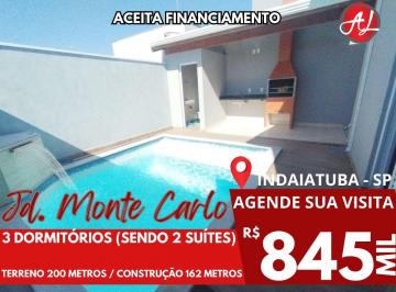 Casa de 3 quartos, Indaiatuba · Casa A Venda Com 3 Dormitórios (Sendo 2 Suítes) E Piscina - Indaiatuba - SP!