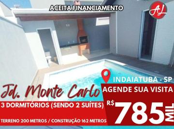 Casa de 3 quartos, Indaiatuba · Casa A Venda Com 3 Dormitórios (Sendo 2 Suítes) E Piscina - Indaiatuba - SP!